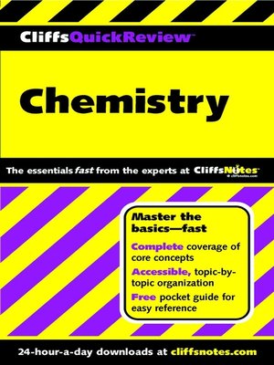 cover image of CliffsQuickReview Chemistry